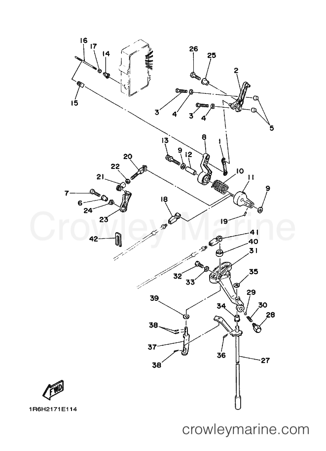 Yamaha Motors P60THR (6H2) [030] - CONTROL