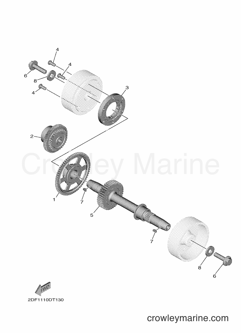 Yamaha Motors XV1900CFD (2DG6) [010] - STARTER
