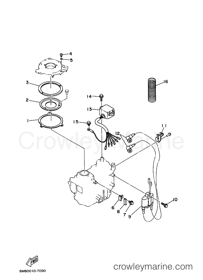 Yamaha Motors 8CMHS (6N02) [060] - ELECTRICAL