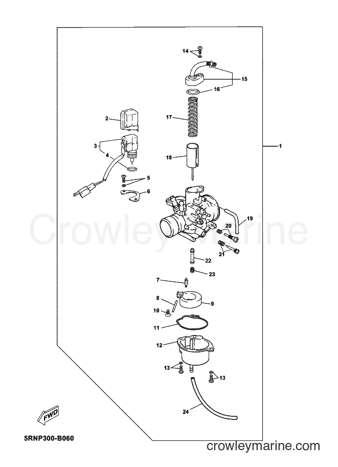 Yamaha Motors CS50Z (49DN) [050] - CARBURETOR