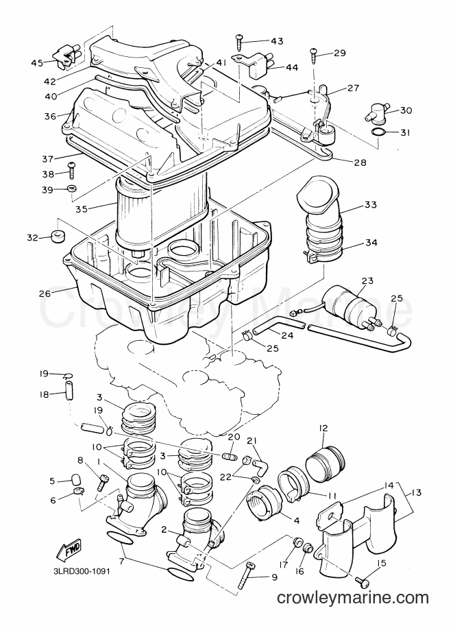 Yamaha Motors VMX12 (3LRD) [010] - INTAKE