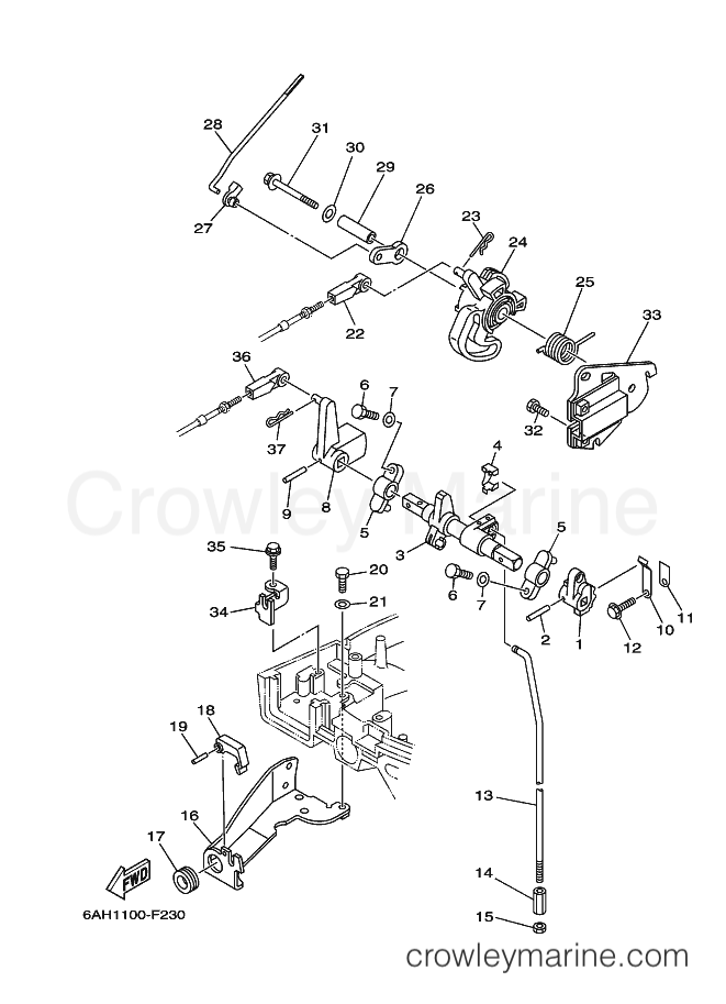 Yamaha Motors F15CMHS (6AG2) [120] - CONTROL 2