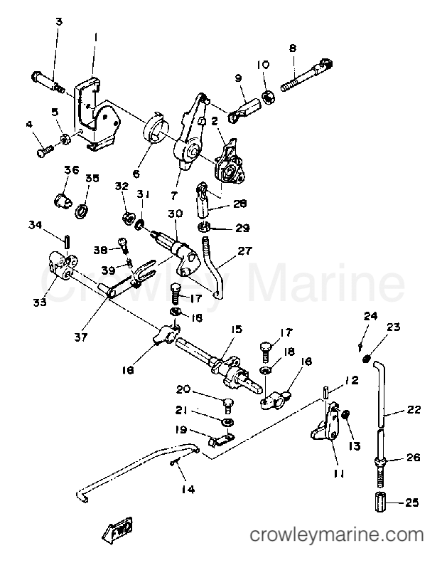 Yamaha Motors 30MLHP - CONTROL ENGINE