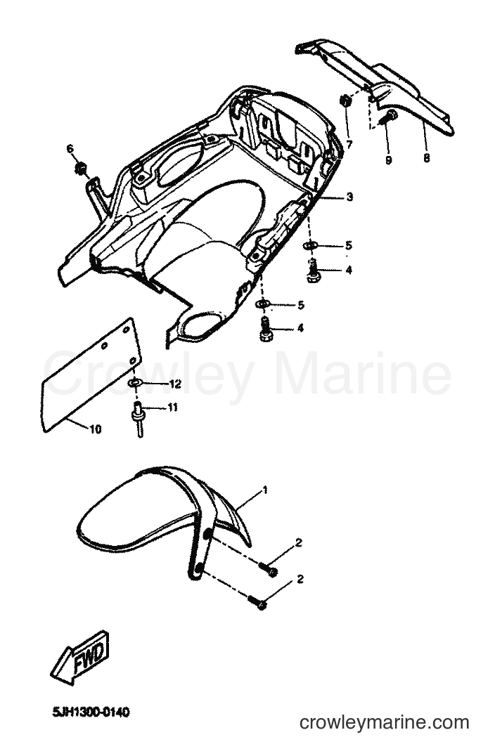 Yamaha Motors EW50 (5LH1) [030] - FENDER