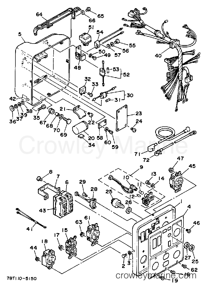 Yamaha Motors EDA5000DVE - CONTROL BOX