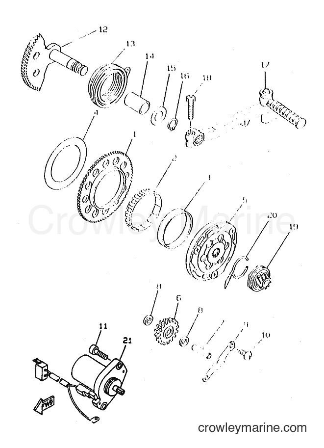 Yamaha Motors CW50RS (4VB4) [999] - STARTER