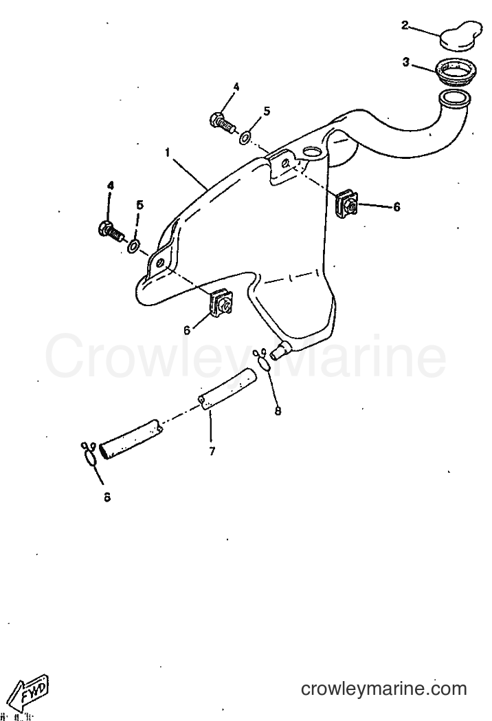 1998 Scooter CW50RS - CW50RS (4TDN) [999] - OIL TANK