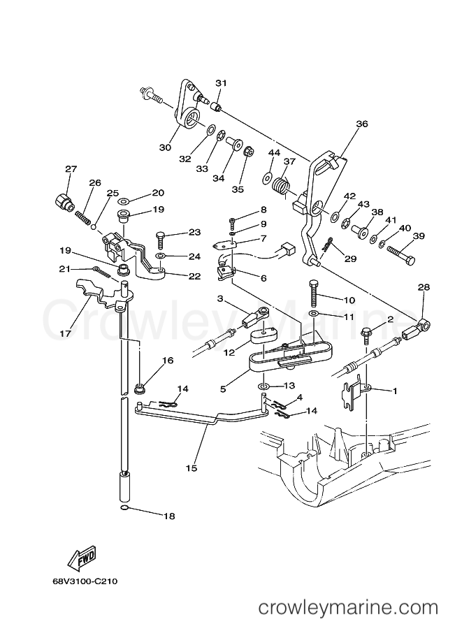 Yamaha Motors F115AET (68V3) [080] - CONTROL