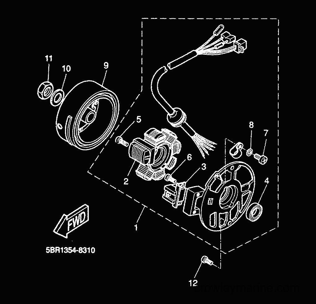 Yamaha Motors YQ50 (5KH3) [010] - GENERATOR