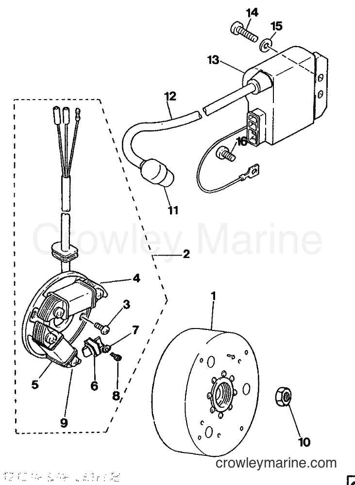 1989 Scooter ME50 - ME50 (3UD1) [999] - GENERATOR
