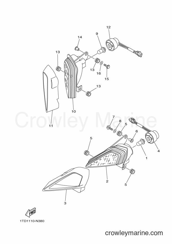 Yamaha Motors YFZ450R (1TD2) [010] - HEADLIGHT
