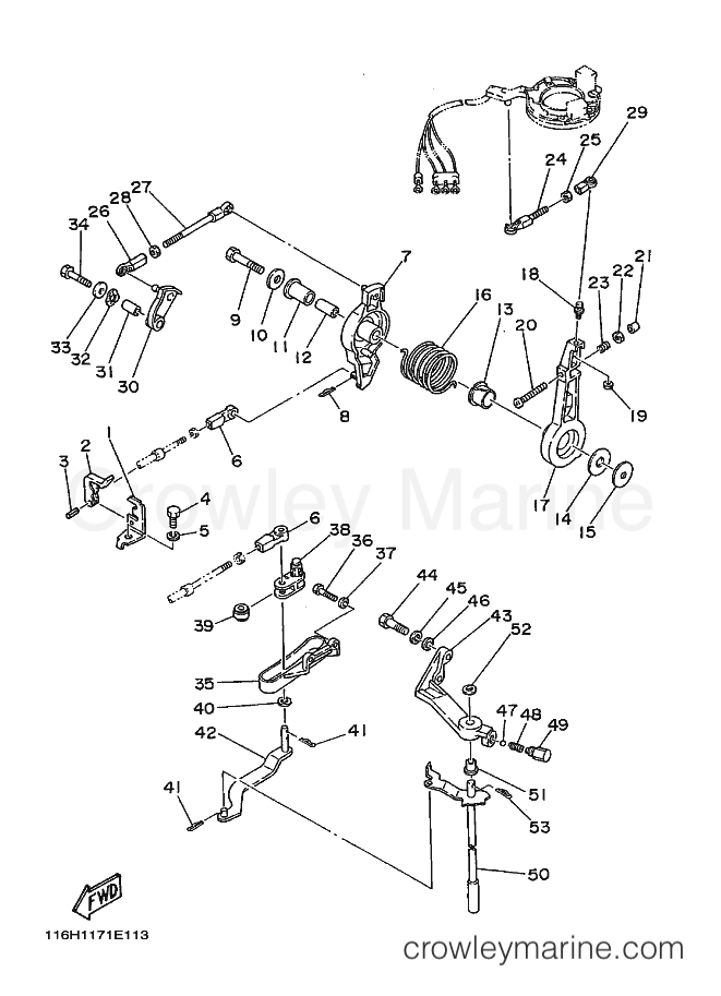Yamaha Motors 90A (6H1) [030] - CONTROL