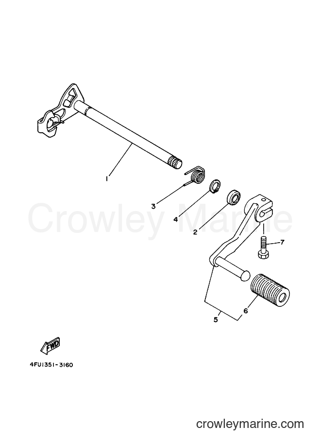 2000 Dirt Bike TDR125 - TDR125 (5AN8) [080] - SHIFTER