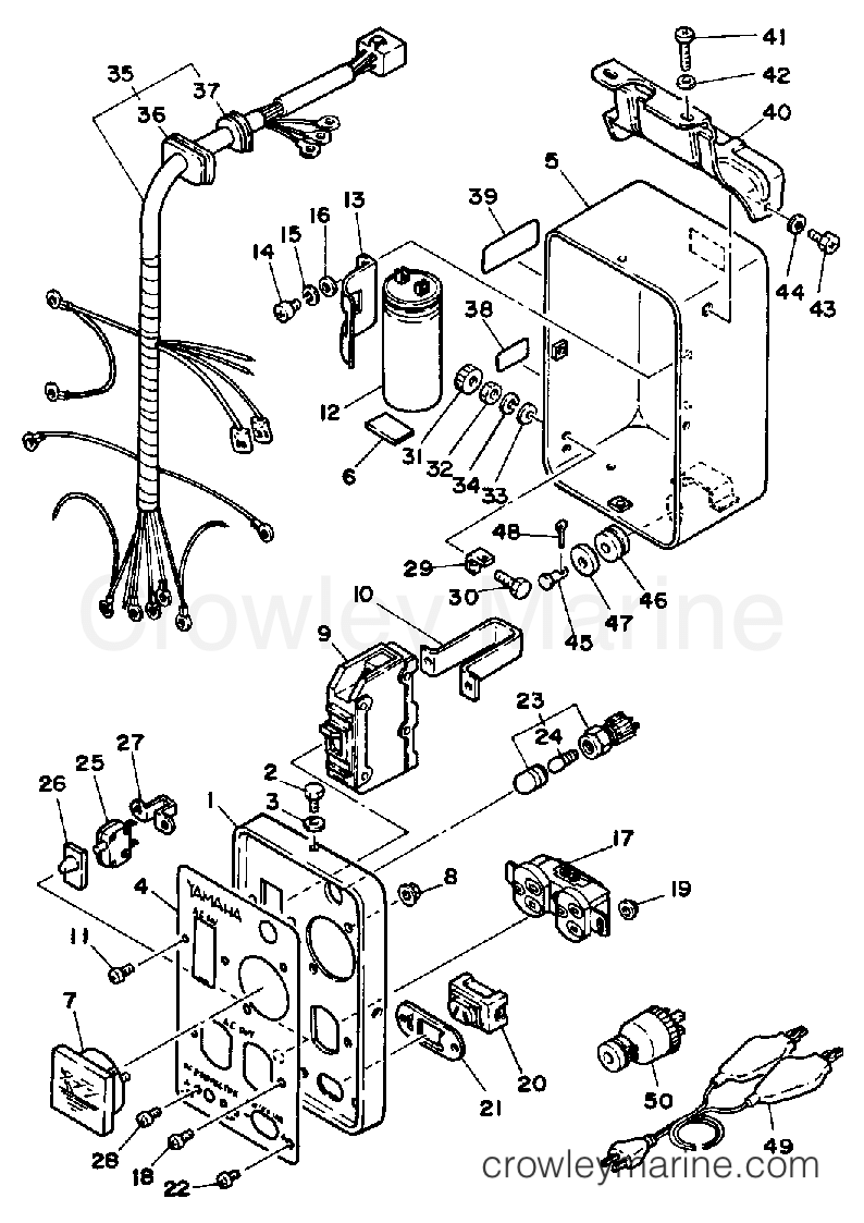 Yamaha Motors EF2000 - CONTROL BOX (~800100)