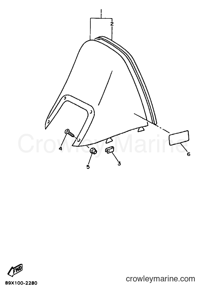 Yamaha Motors ET410TR (8BY2) [020] - WINDSHIELD