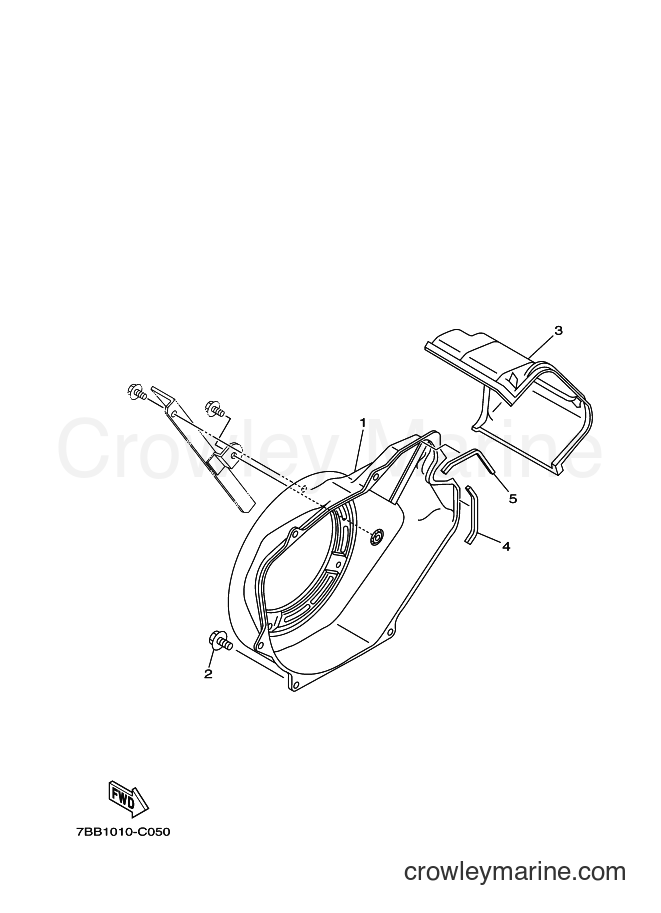 2012 Snowblower YS1390A - YS1390A (7BB3) [010] - AIR SHROUD & STARTER
