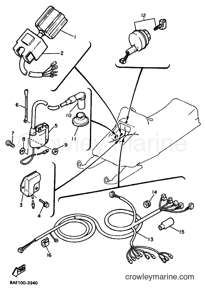 Yamaha Motors BR250 (8AD1) [020] - ELECTRICAL 1