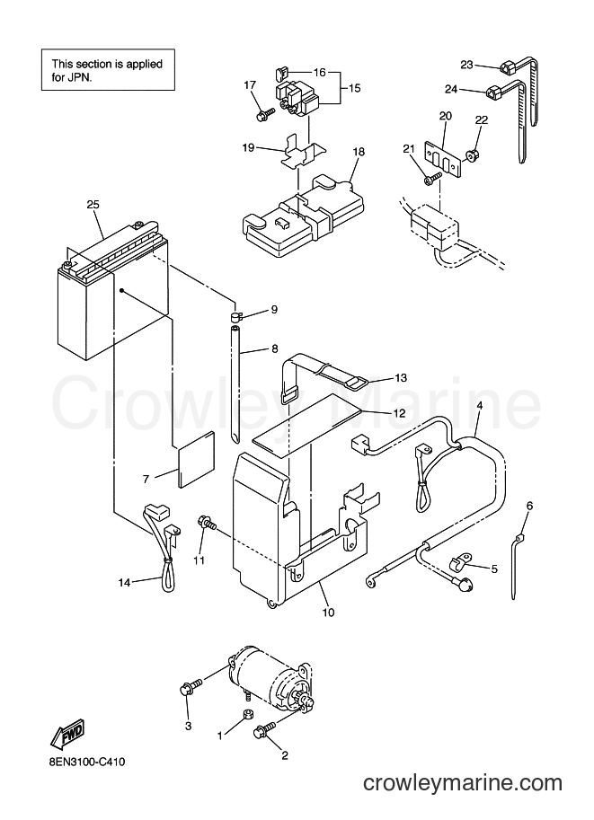 Yamaha Motors SXV700 (8EN4) [010] - ELECTRICAL 2