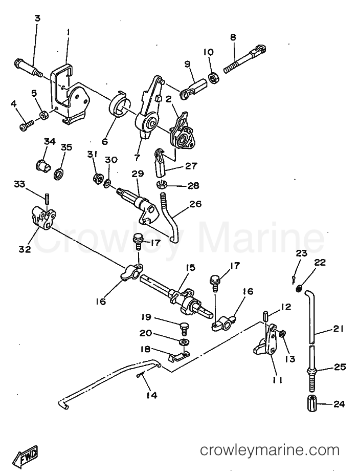Yamaha Motors 30DMHO (6N3) [999] - CONTROLLER 1