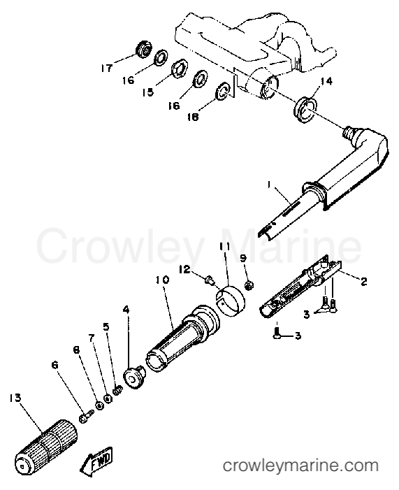 Yamaha Motors F9.9SG - STEERING