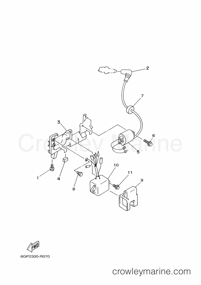 Yamaha Motors 4CMHS (6GP2) [040] - ELECTRICAL