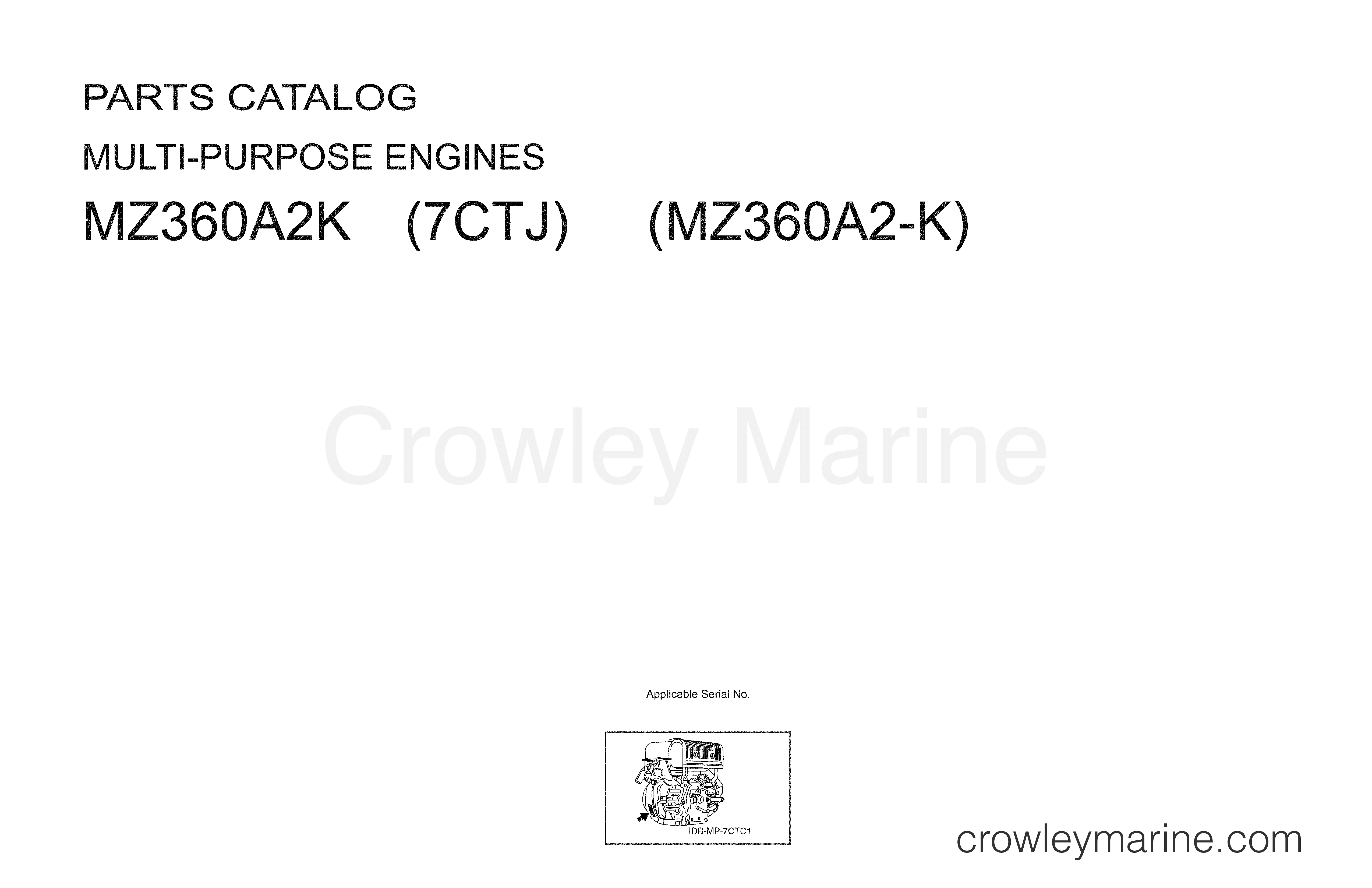 2011 UTV 360 - MZ360A2K - 1 TITLE PAGE