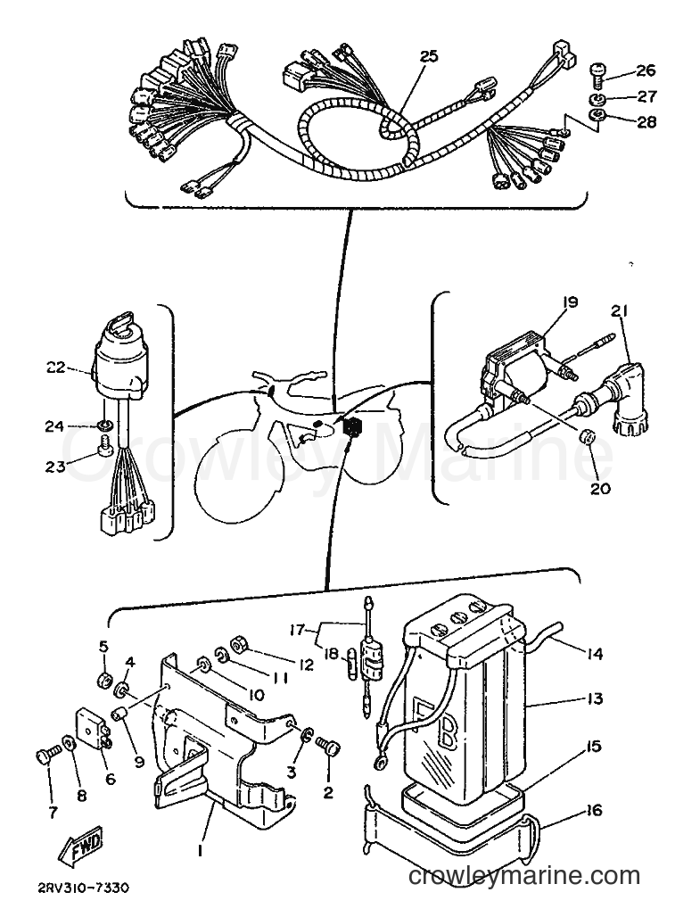 Yamaha Motors FS1 (2RV) [999] - ELECTRICAL 1