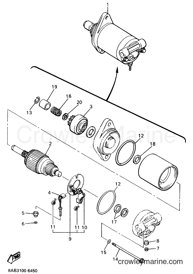 Yamaha Motors VX500XT (8CM1) [020] - ALTERNATE (ELECTRICAL)