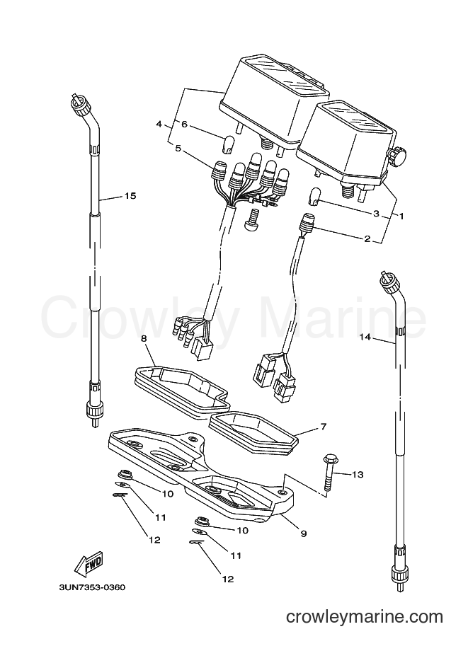 Yamaha Motors DT50LC (3UN7) [010] - METER