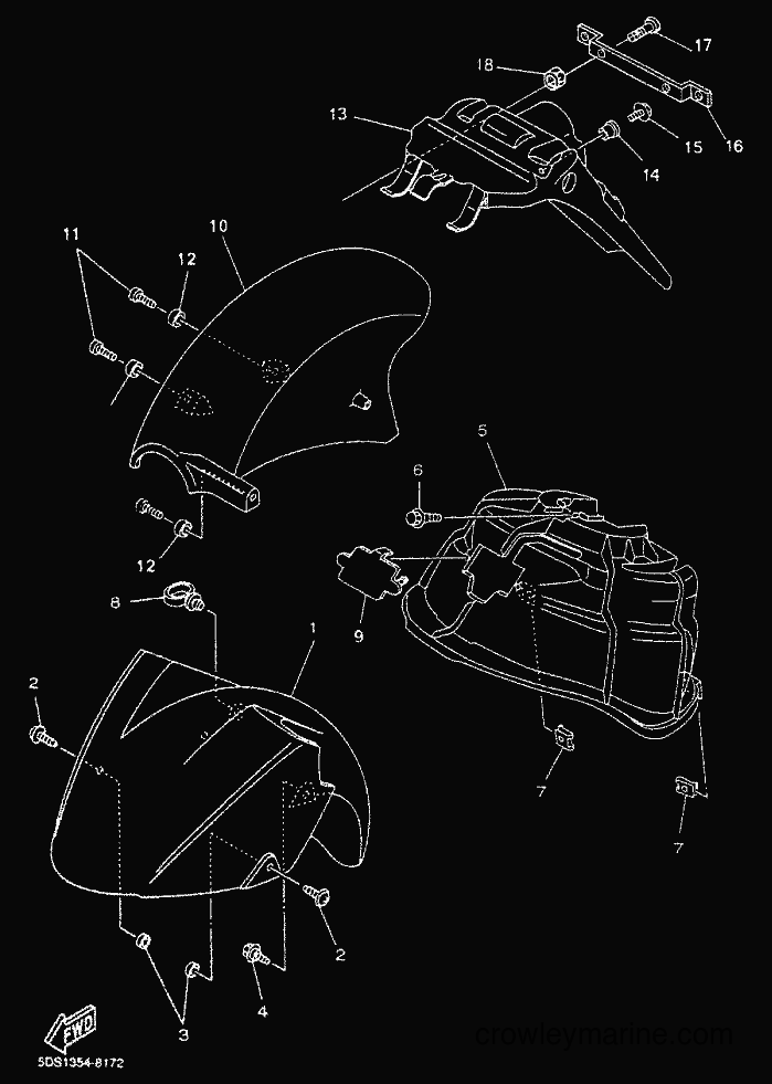 Yamaha Motors YP125E (5DSK) [010] - FENDER