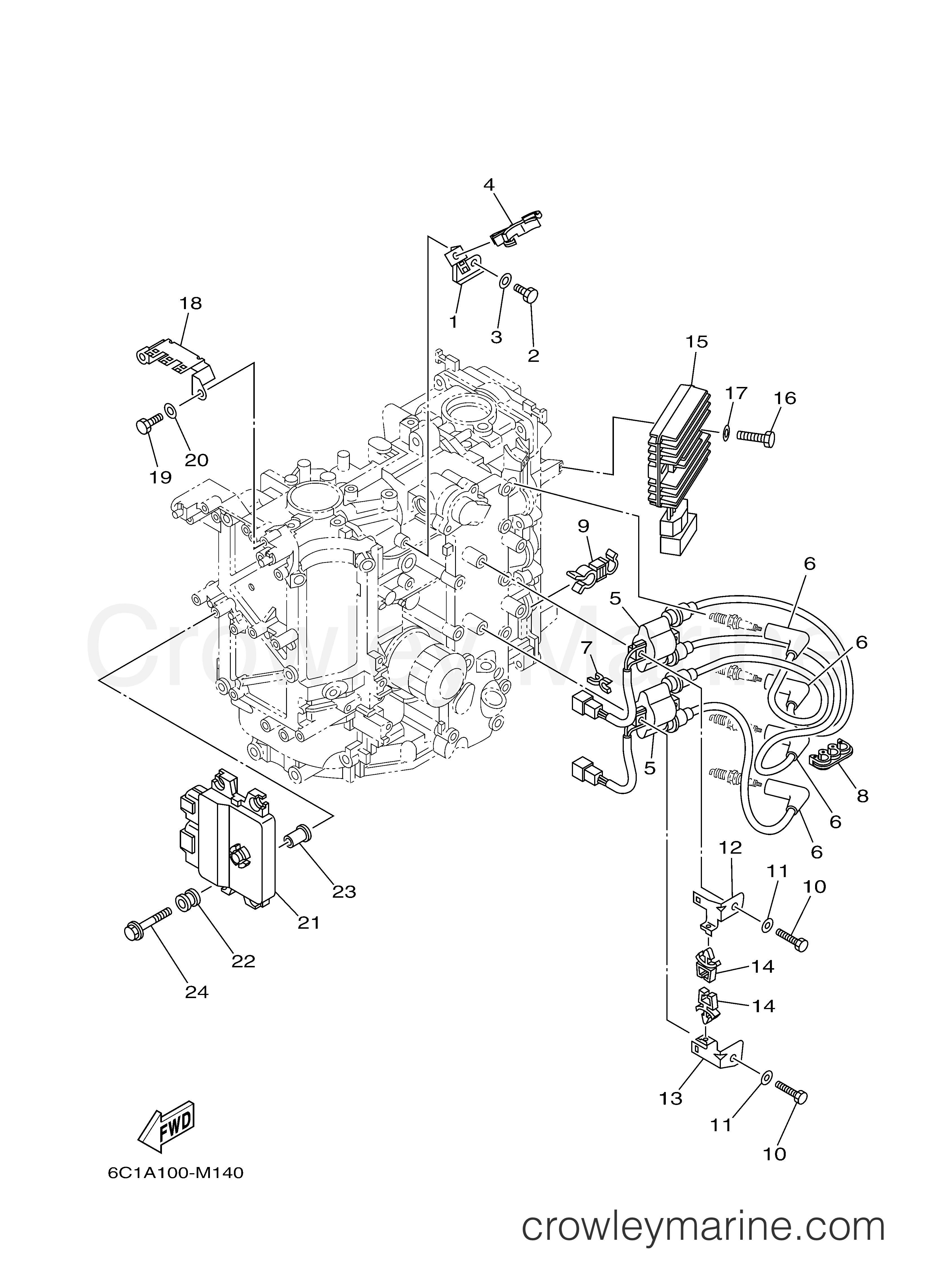 Yamaha Motors F50LB - ELECTRICAL 1