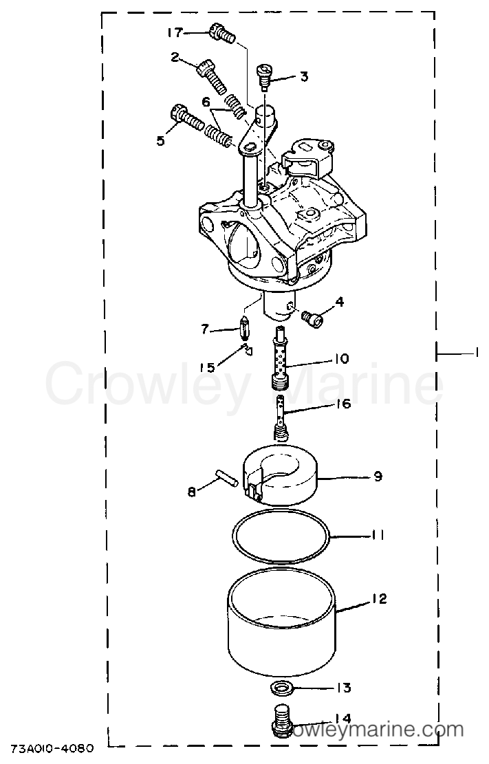 Yamaha Motors EC5000DVE - CARBURETOR EC5000DV