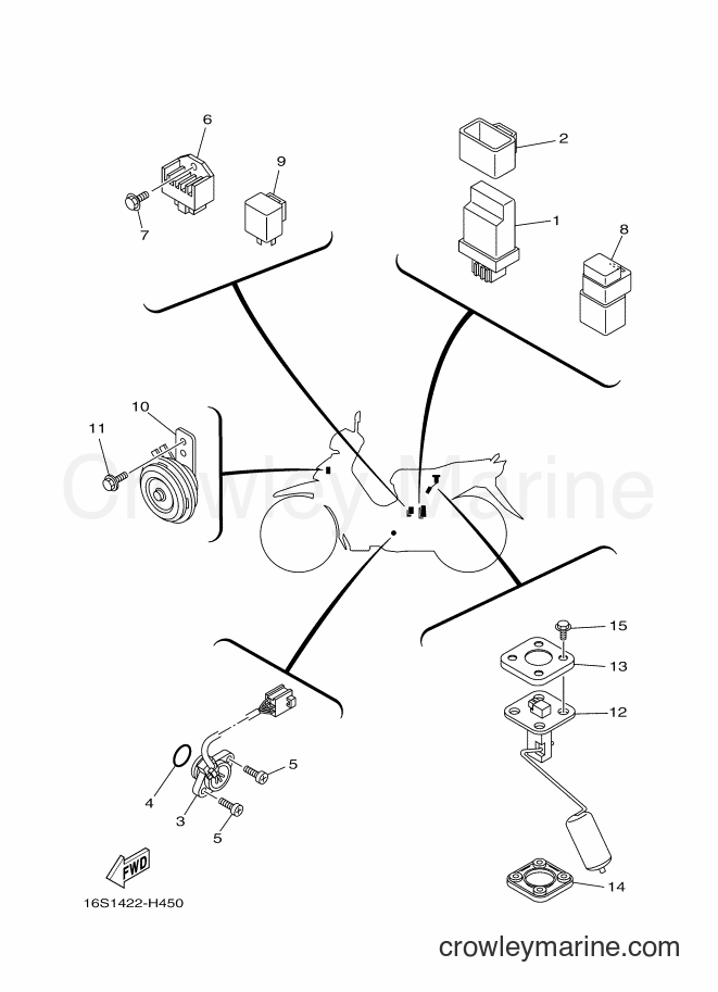 Yamaha Motors T110LSE (16S1) [010] - ELECTRICAL 2