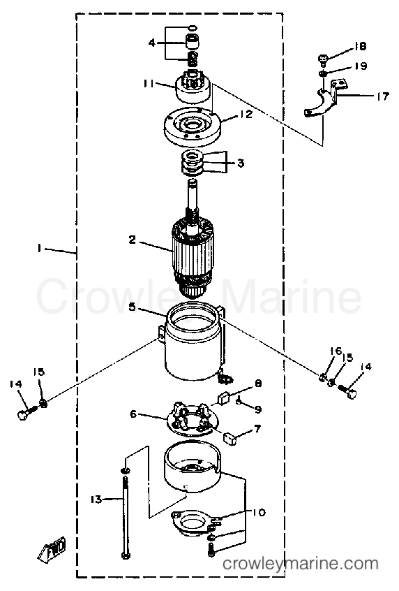 Yamaha Motors 90ETLK - ELECTRIC STARTER