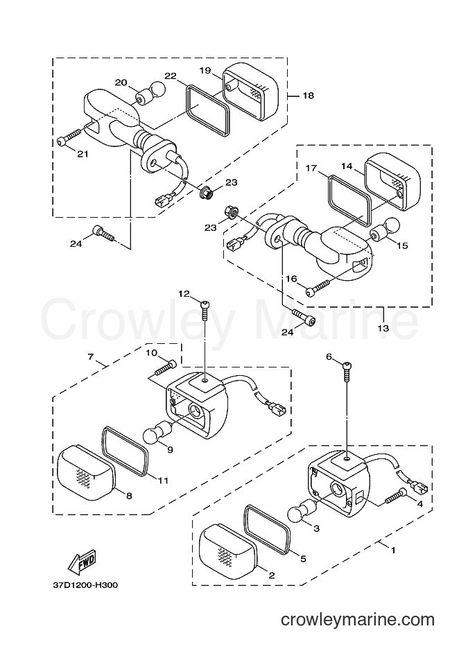 Yamaha Motors YW125 (37D3) [010] - FLASHER LIGHT