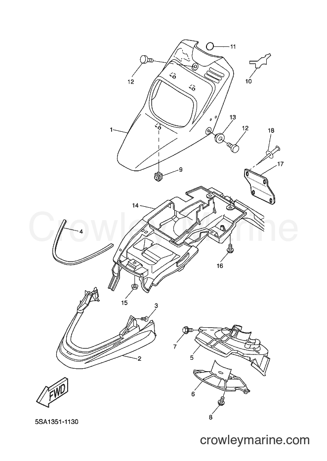 Yamaha Motors CW50L (5SX2) [010] - FENDER