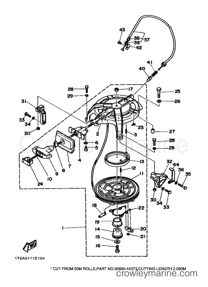 Yamaha Motors 20C (6A9) [010] - STARTER