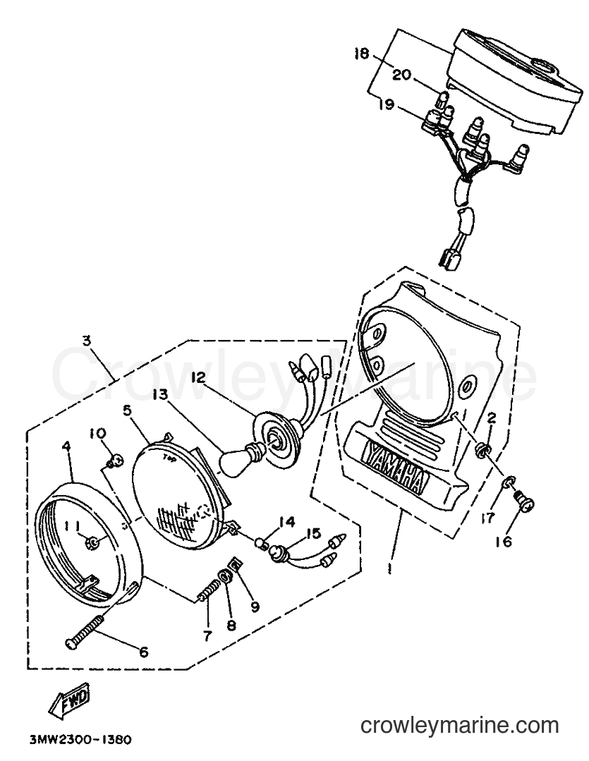 1989 Street Bike SR125 - SR125 (3MW2) [999] - ELECTRICAL