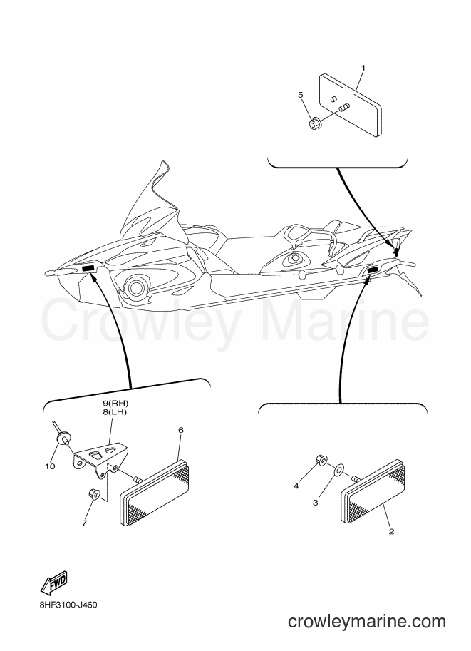 Yamaha Motors RS10SUV (8HP5) [020] - ELECTRICAL 3