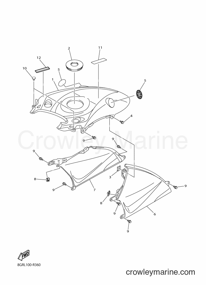 2016 Snowmobile RPZ50MP - RPZ50MP (8GRL) [010] - INSTRUMENT PANEL