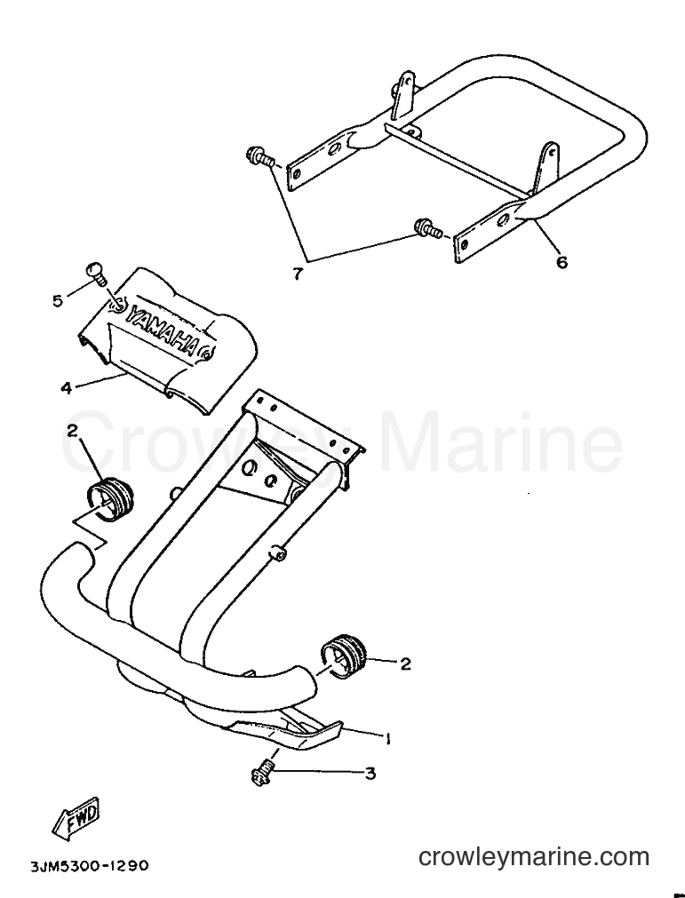 1991 ATV YFS200 - YFS200 (3JM5) [010] - GUARD