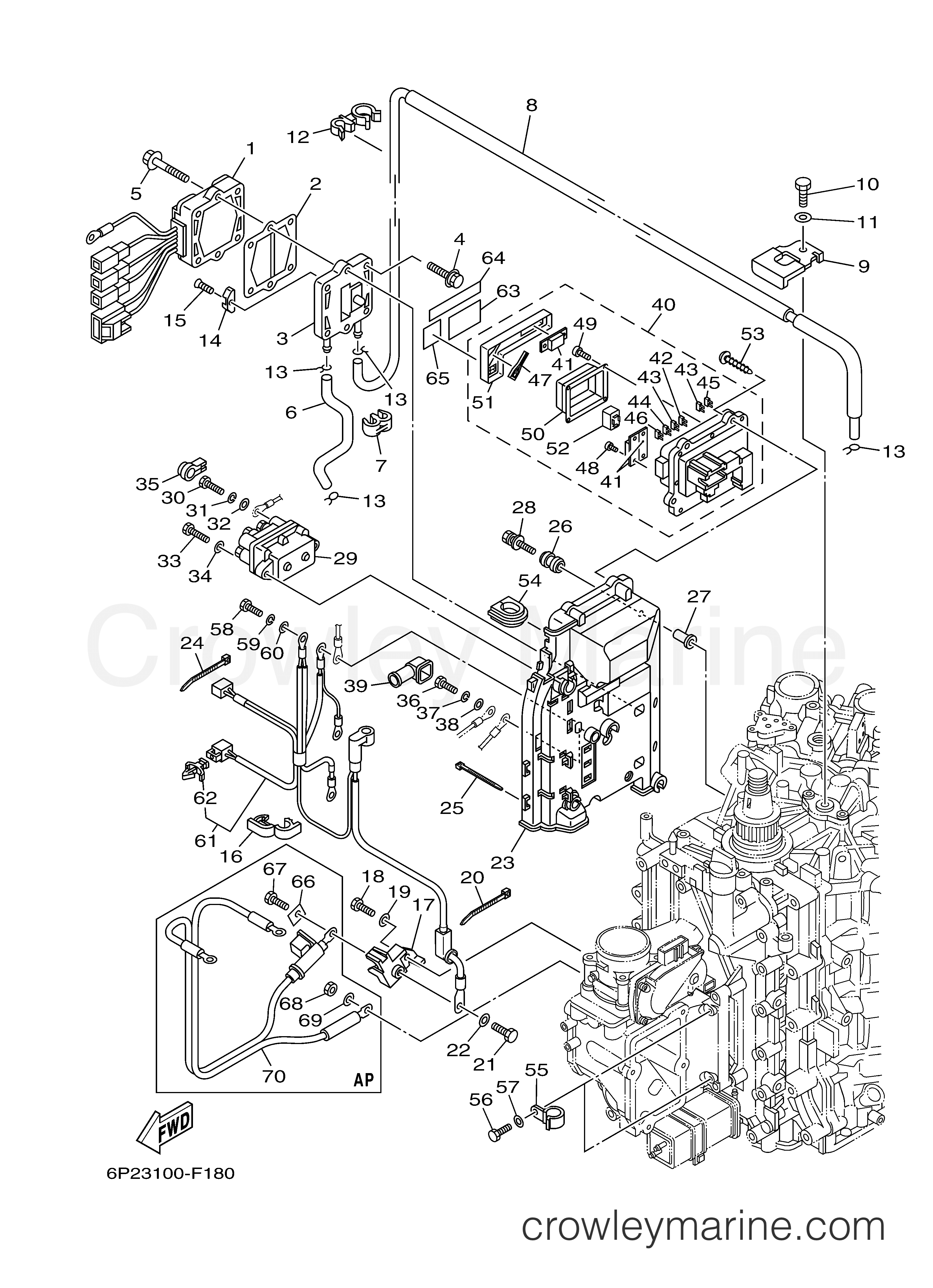 Yamaha Motors F250TXR - ELECTRICAL 2