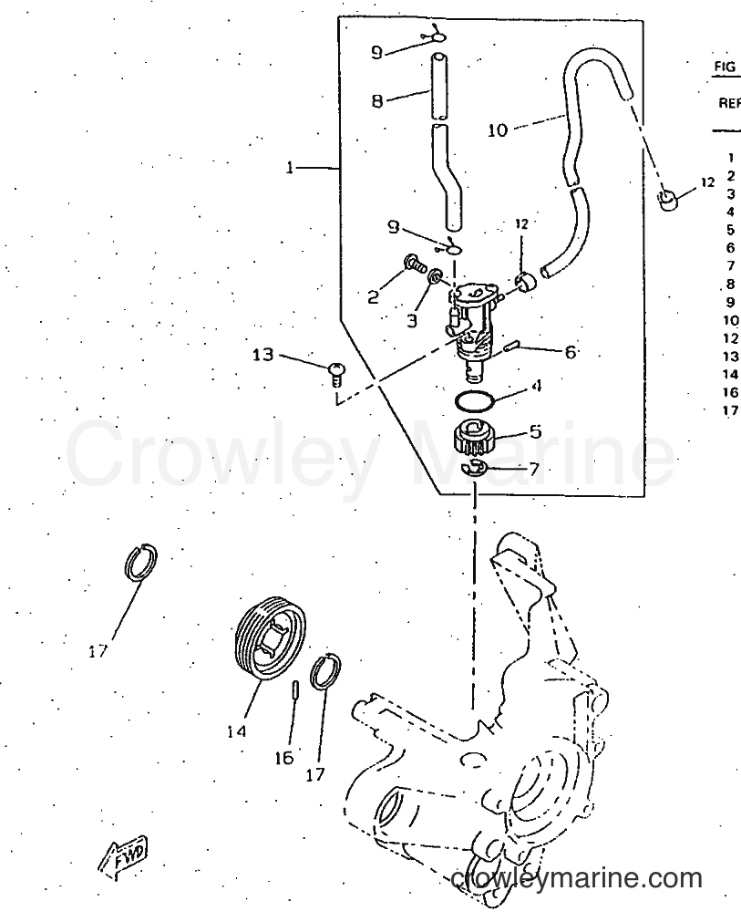 1997 Scooter CW50RSP - CW50RSP (4UR7) [999] - OIL PUMP