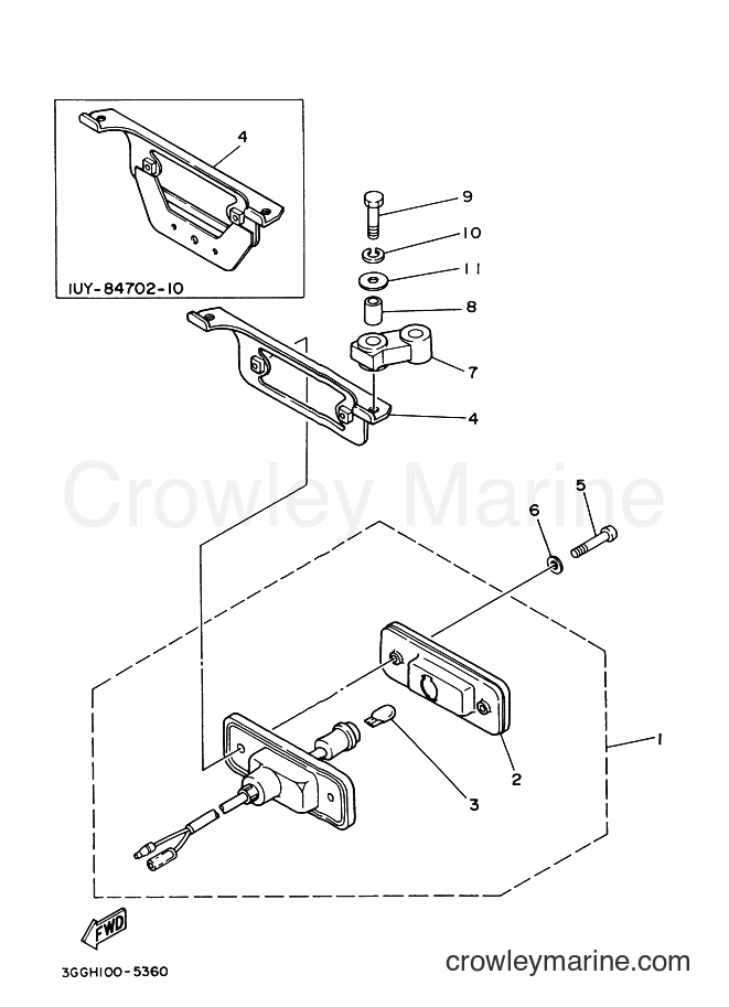 Yamaha Motors YFA1 (3FAE) [010] - TAILLIGHT