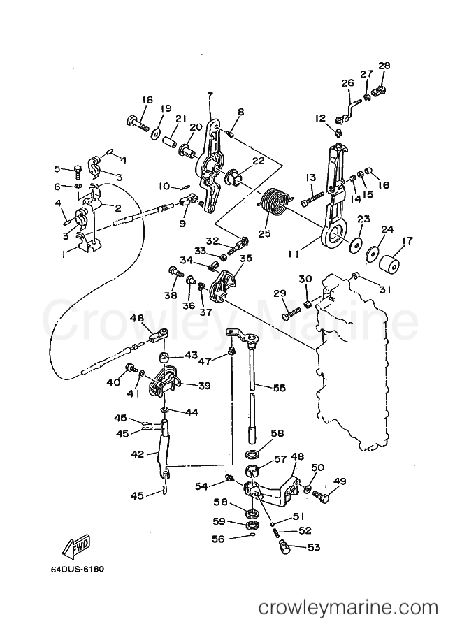 Yamaha Motors 200F (64E) [040] - CONTROL