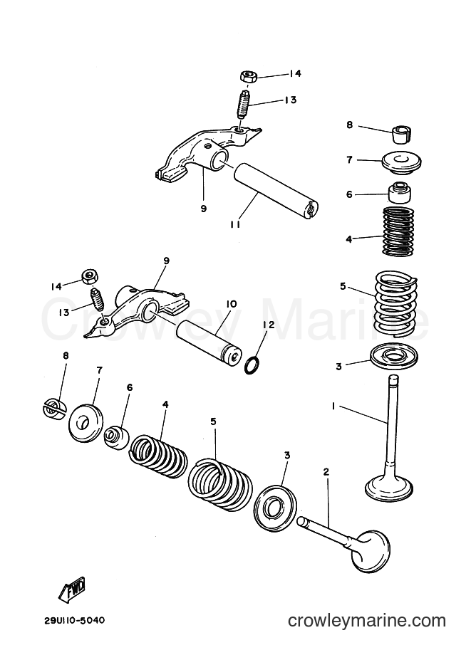 Yamaha Motors YFB250 (4BDK) [010] - VALVE