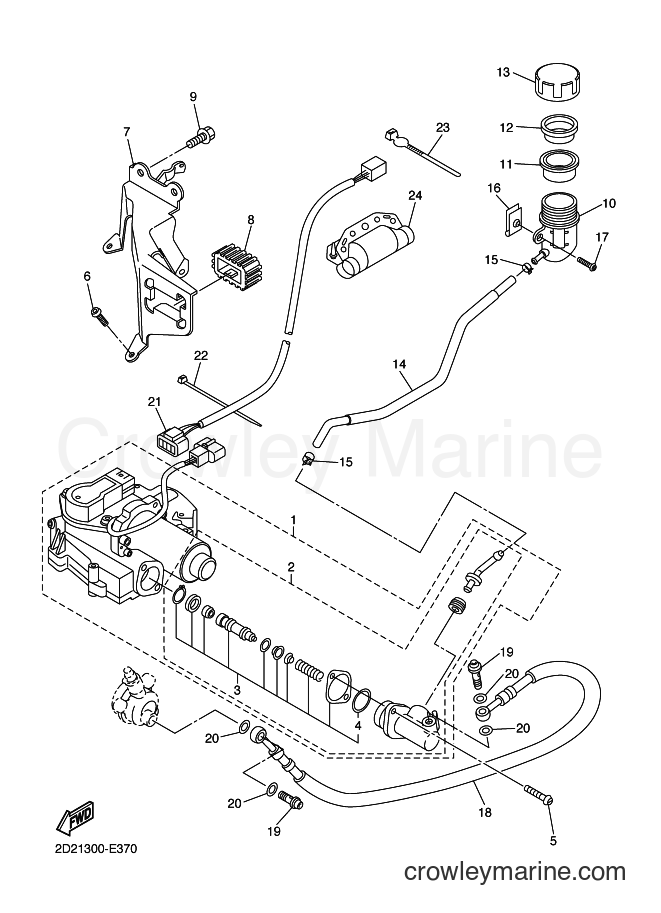 2007 Sport Bike FJR1300AS - FJR1300AS (2D2C) [010] - CLUTCH ACTUATOR