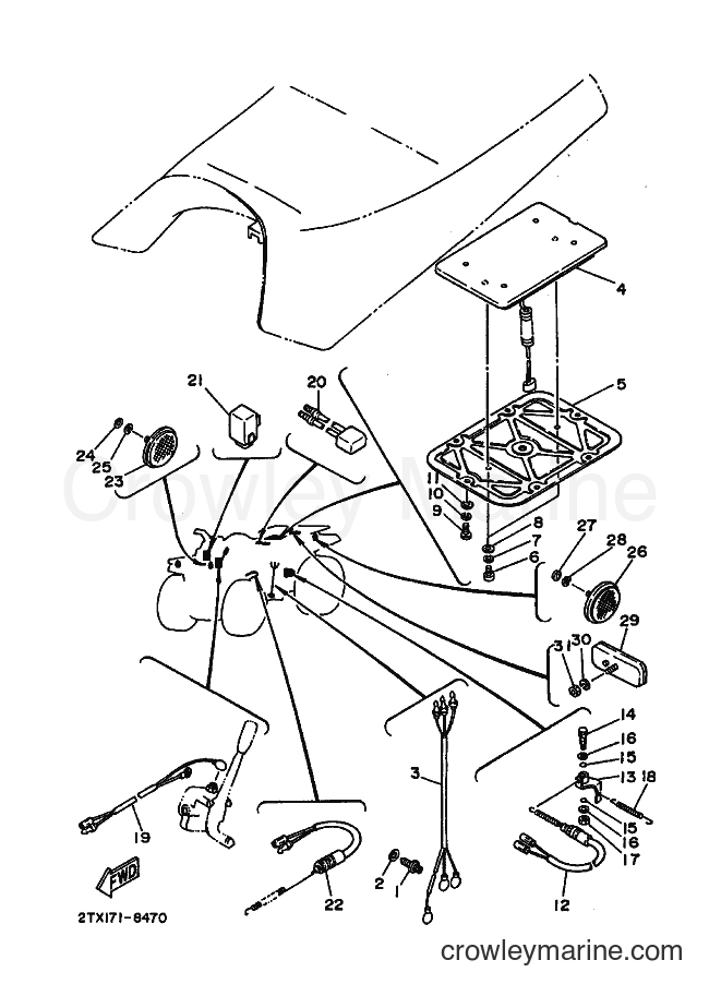Yamaha Motors YFP350 (2TX0) [015] - ELECTRICAL 2