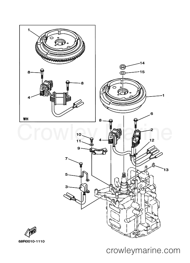 Yamaha Motors F8CMHS (60R7) [020] - GENERATOR