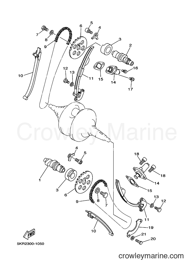 Yamaha Motors XVS250 (5KR2) [020] - CAMSHAFT & CHAIN